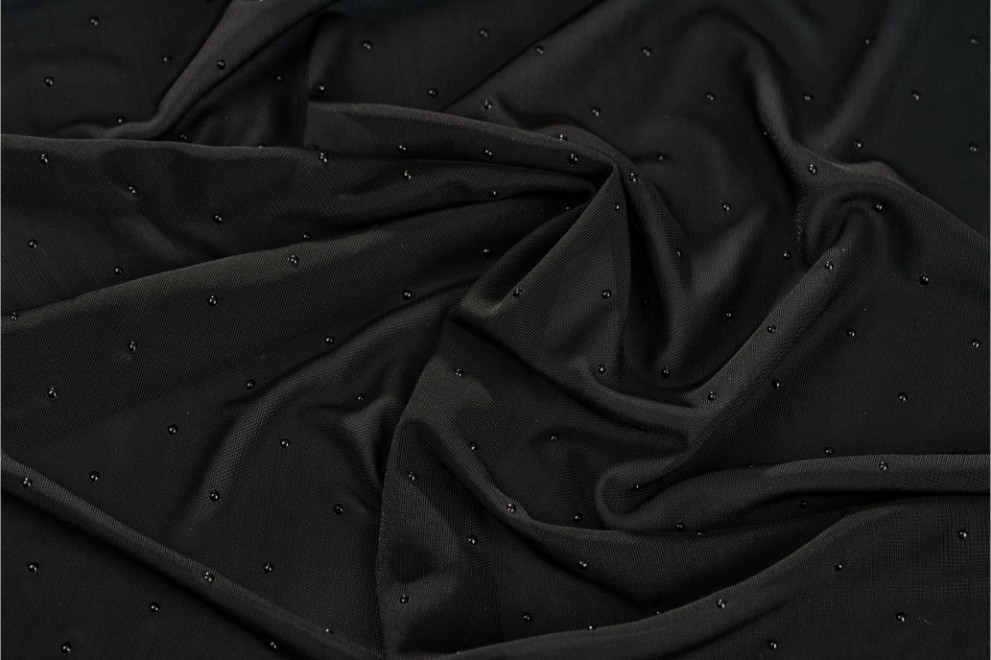 Lyc Stone Print on Tulle